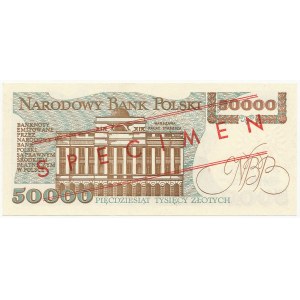 50.000 złotych 1989 - WZÓR - A 0000000 - No.0623