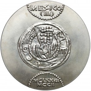 Medal SREBRO seria królewska - Mieszko III Stary - 1978 r.