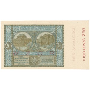 20 złotych 1926 - WZÓR - Ser.I