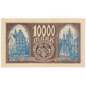 Gdańsk, 10.000 marek 1923