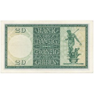 Gdańsk, 20 guldenow 1937 - K/A