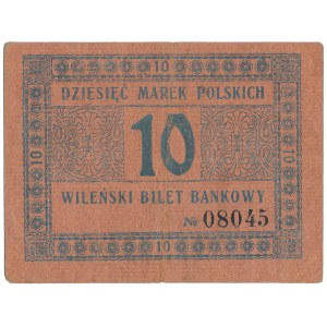 Wilno, Wileński Bank Handlowy, 10 marek1920