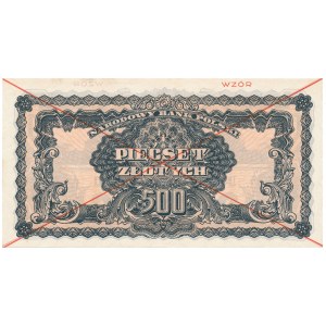 500 złotych 1944 ...owym - WZÓR - PA