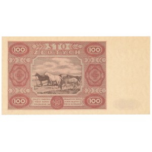 100 złotych 1947 - Ser.A - duża litera