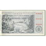 Łotwa, Bilety loteryjne na 5, 10, 15 i 20 Lati 1937 (4szt)