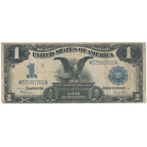 USA 1 Dollar 1899 Silver Certificate Eagle