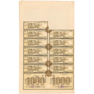 Lwów, Bank Krajowy, 4.5% List zastawny 1.000 kr 1919
