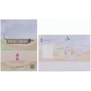 PWPW Pieski Świat 2007 - karty paszportowe