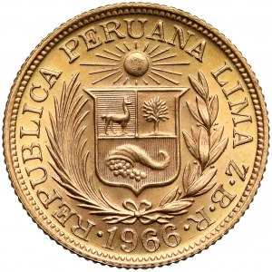 Peru, 1 libra 1966 BR