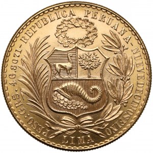 Peru, 100 Soles Oro 1963