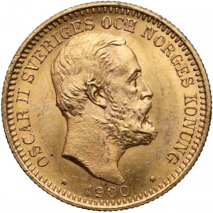 Szwecja, Oskar II, 20 kronor 1900