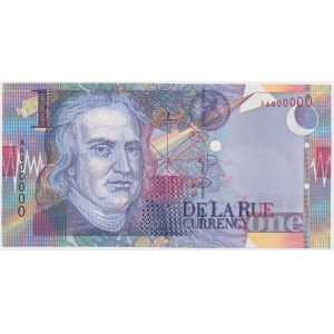 Wielka Brytania, Testnote, De la Rue - Issac Newton