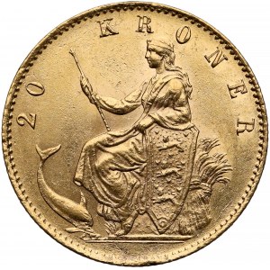 Dania, Krystian IX, 20 kroner 1876