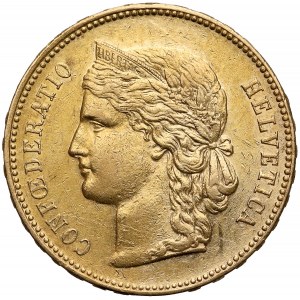 Szwajcaria, 20 franków 1895 B