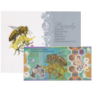 PWPW 013 Pszczoła (2013) - w folderze emisyjnym