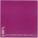 PWPW 04 Ptaszki (2004) - AA - dzwon farbą - w emisyjnym folderze