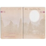 PWPW Paszport studyjny 2008 - Fryderyk Chopin - standardowy