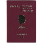 PWPW Paszport studyjny 2008 - Fryderyk Chopin - biometryczny z folderem