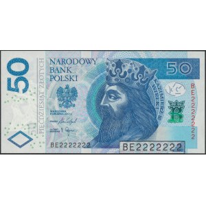 50 zł 2017 BE - 2222222