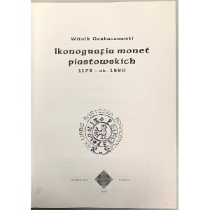 Garbaczewski - Ikonografia monet piastowskich