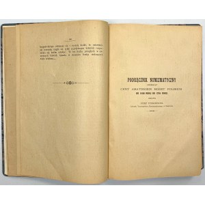 Tyszkiewicz 1890 r. - Podręcznik numizmatyczny... od 1506 roku do 1795 - RZADKOŚĆ