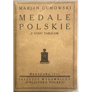 Medale Polskie, Gumowski 1925 - oprawa w pełną skórę
