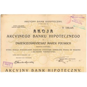 Akcyjny Bank Hipoteczny, 280 mkp 1920
