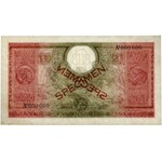 Belgium SPECIMEN 100 Francs-20 Belgas 1943 (1944)