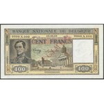 Belgium SPECIMEN 100 Francs ND (1945-50)