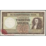 Netherlands SPECIMEN 20 Gulden 1945 - IAA 000000