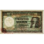 Niderlandy SPECIMEN 20 Gulden 1945 - IAA 000000