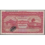 Trynidad i Tabago SPECIMEN 10 Dollars (1935-42)