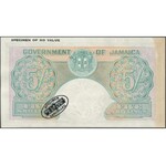 Jamajka SPECIMEN 5 Shillings (1939-58)