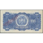 Bolivia SPECIMEN 100 Bolivianos 1928