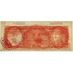 Chiny SPECIMEN 20 Cents 1946 - 1A000000