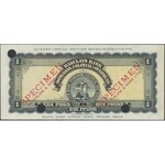 Afryka Południowo-Zachodnia, Namibia SPECIMEN 1 Pound 1931