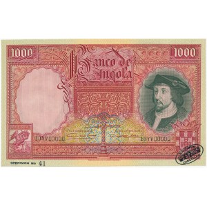 Angola SPECIMEN 1000 Angolares 1944