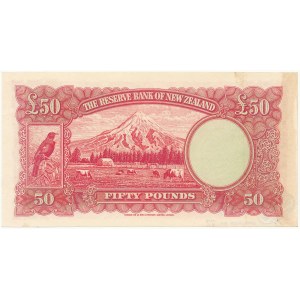 Nowa Zelandia SPECIMEN 50 Pounds (1940 - 1955)