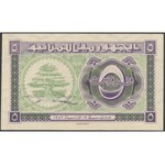 Lebanon 5 Piastres 1942