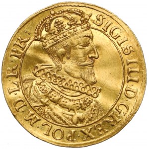 Zygmunt III Waza, Dukat Gdańsk 1631 SB - nowy portret - rzadki