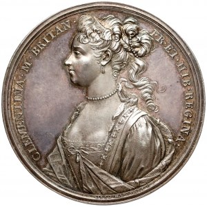 Medal Klementyna Sobieska ucieczka z Innsbrucku 1719 - PIĘKNY