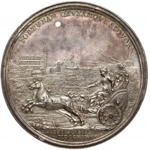 Medal Klementyna Sobieska ucieczka z Innsbrucku 1719 - PIĘKNY