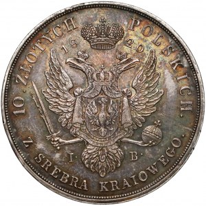 10 złotych polskich 1820 I.B. - b.ładne