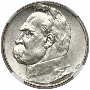 Strzelecki, Piłsudski 5 złotych 1934