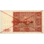 100 złotych 1947 - WZÓR - Ser.A 1234567