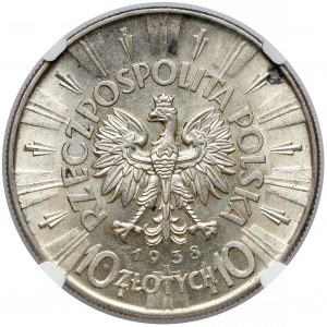 Piłsudski 10 złotych 1938