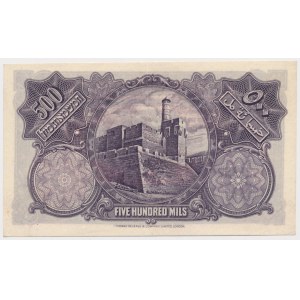 Palestine 500 Mils 1939