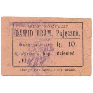 Pajęczno, Sklep Spożywczy Dawid Bram, 10 kopiejek