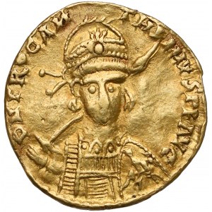 Cesarstwo Rzymskie, Anthemius 467-472 r. n.e. Solidus, Ravenna, Rzadki!