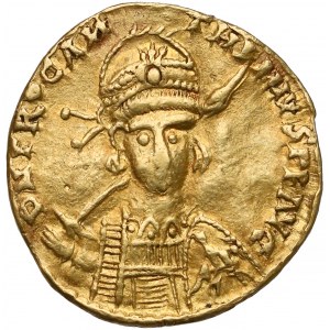 Cesarstwo Rzymskie, Antemiusz 467-472 r. n.e. Solidus, Ravenna, Rzadki!